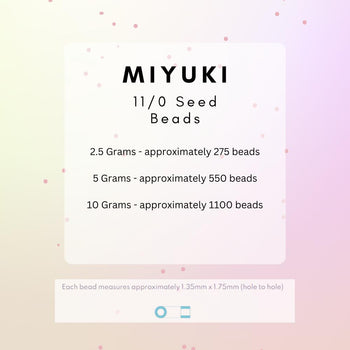 Miyuki 11/0 Seed Beads