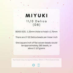 Collection image for: Miyuki 11/0 Delica Beads