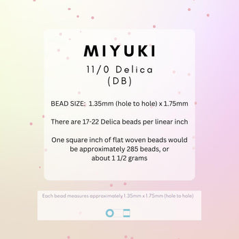 Miyuki 11/0 Delica Beads