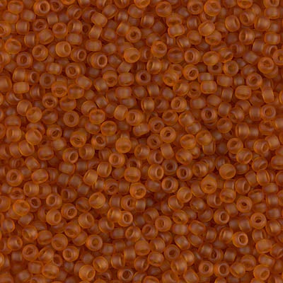 Miyuki 11/0 Seed Beads - 11-133F - Matte Transparent Topaz