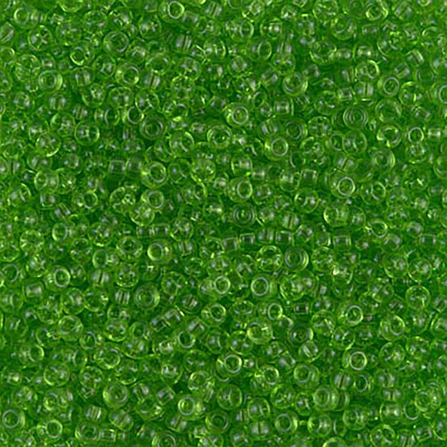 Miyuki 11/0 Seed Beads - 11-144 - Transparent Lime