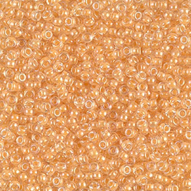 Miyuki 11/0 Seed Beads - 11-202 - Lemon Lined Crystal