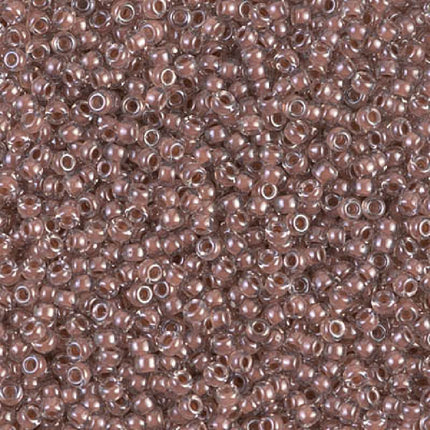 Miyuki 11/0 Seed Beads - 11-224 - Cocoa Lined Crystal