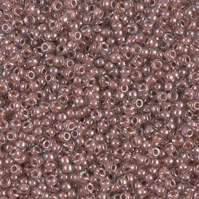 Miyuki 11/0 Seed Beads - 11-224 - Cocoa Lined Crystal