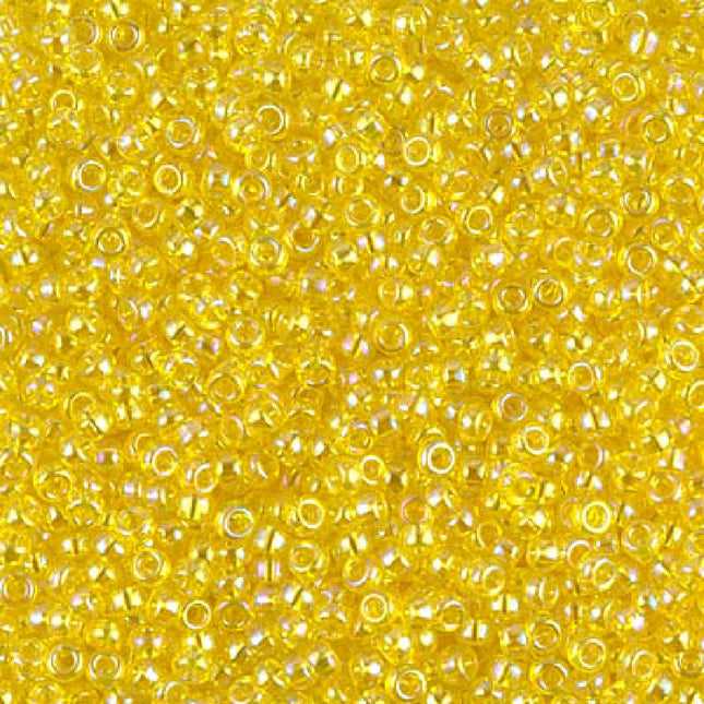 Miyuki 11/0 Seed Beads - 11-252 - Transparent Yellow AB