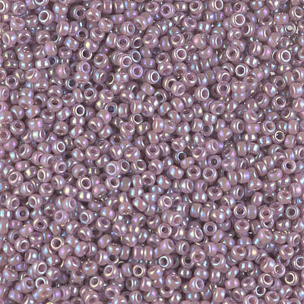 Miyuki 11/0 Seed Beads - 11-478 - Opaque Mauve AB