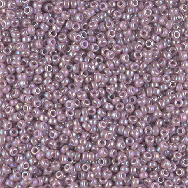 Miyuki 11/0 Seed Beads - 11-478 - Opaque Mauve AB
