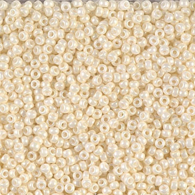Miyuki 11/0 Seed Beads - 11-594 - Cream Ceylon