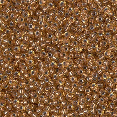 Miyuki 11/0 Seed Beads - 11-971 - Copper Lined Pale Amber
