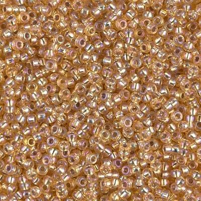 Miyuki 11/0 Seed Beads - 11-1003 - Silver Lined Gold AB