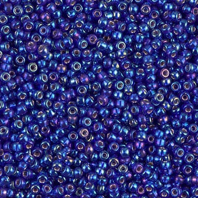 Miyuki 11/0 Seed Beads - 11-1020 - Silver Lined Cobalt AB