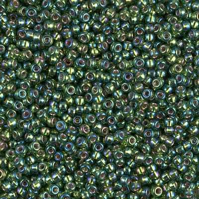 Miyuki 11/0 Seed Beads - 11-1026 - Silver Lined Olive AB