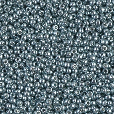 Miyuki 11/0 Seed Beads - 11-1059D - Galvanized Dk Blue-Gray