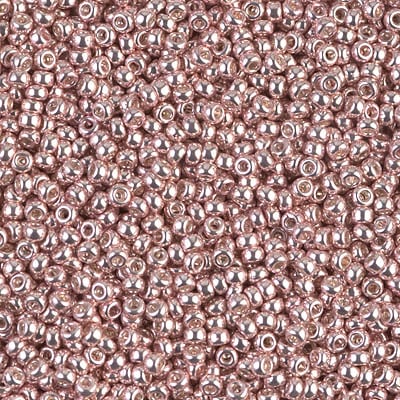 Miyuki 11/0 Seed Beads - 11-1086 - Galvanized Light Rose