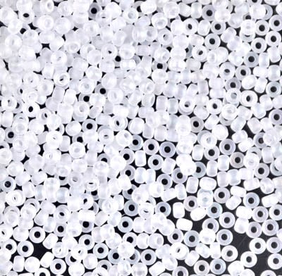 Miyuki 11/0 Seed Beads - 11-131FR - Matte Transparent Crystal AB