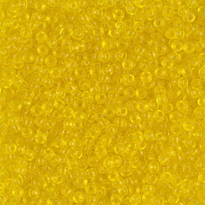Miyuki 11/0 Seed Beads - 11-136 - Transparent Yellow