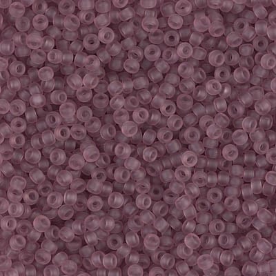 Miyuki 11/0 Seed Beads - 11-142F - Matte Transparent Light Amethyst