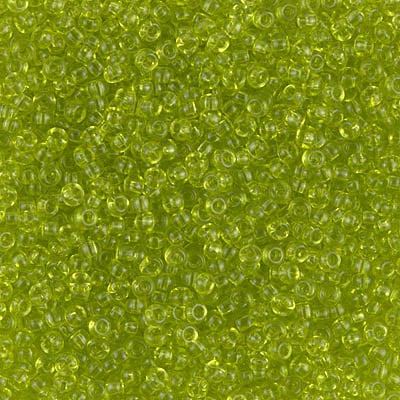 Miyuki 11/0 Seed Beads - 11-143 - Transparent Chartreuse