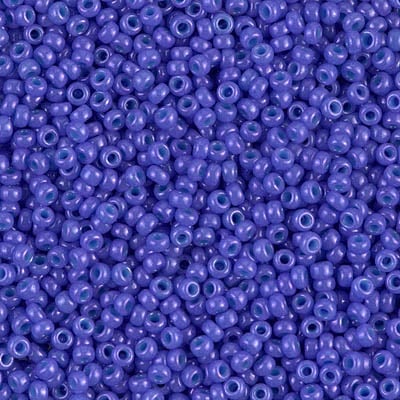 Miyuki 11/0 Seed Beads - 11-1477 - Dyed Opaque Purple