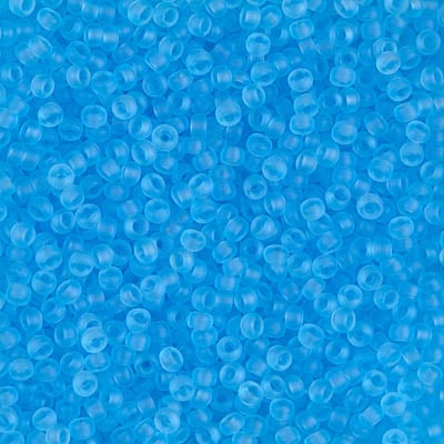 Miyuki 11/0 Seed Beads - 11-148F - Matte Transparent Light Blue