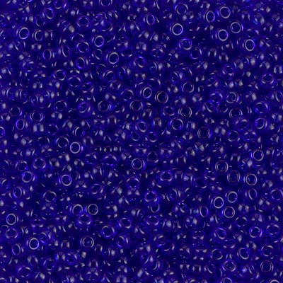 Miyuki 11/0 Seed Beads - 11-151 - Transparent Cobalt