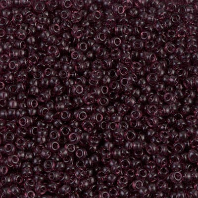 Miyuki 11/0 Seed Beads - 11-153 - Matte Dark Smokey Amethyst