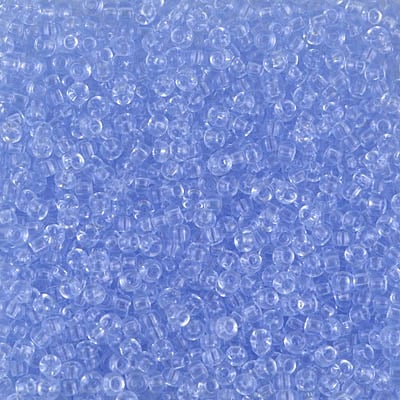 Miyuki 11/0 Seed Beads - 11-159L - Transparent Light Cornflower Blue