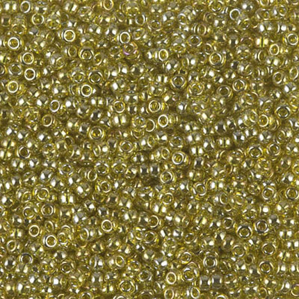 Miyuki 11/0 Seed Beads - 11-1889 - Transparent Golden Olive Luster