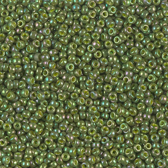 Miyuki 11/0 Seed Beads - 11-1897 - Opaque Golden Olive Luster