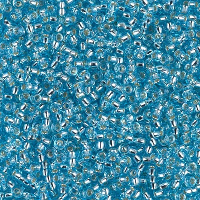Miyuki 11/0 Seed Beads - 11-018 - Silver Lined Light Blue