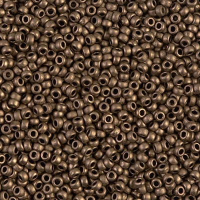 Miyuki 11/0 Seed Beads - 11-2006 - Matte Metallic Bronze