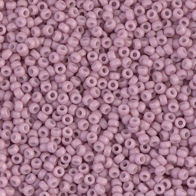 Miyuki 11/0 Seed Beads - 11-2024 - Matte Opaque Light Rose
