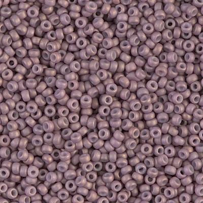 Miyuki 11/0 Seed Beads - 11-2034 - Matte Opaque Rose Gold