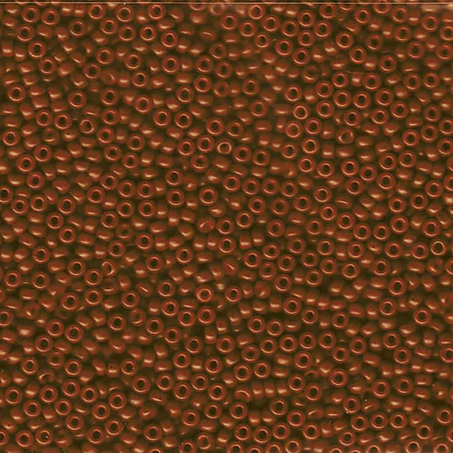 Miyuki 11/0 Seed Beads - 11-2043 - Special Dyed Chocolate Brown