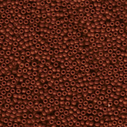 Miyuki 11/0 Seed Beads - 11-2044 - Dyed Reddish Brown