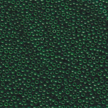 Miyuki 11/0 Seed Beads - 11-2048 - Dyed Hunter Green
