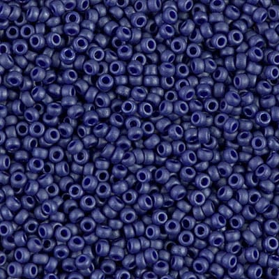 Miyuki 11/0 Seed Beads - 11-2075 - Matte Cobalt