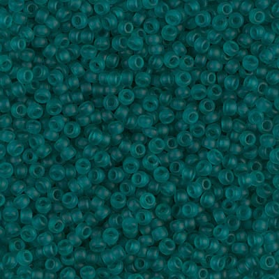 Miyuki 11/0 Seed Beads - 11-2405F - Matte Transparent Teal