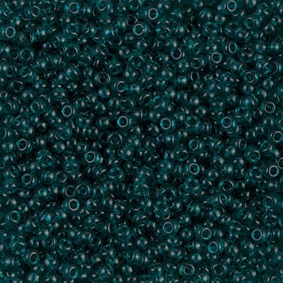 Miyuki 11/0 Seed Beads - 11-2406 - Transparent Dark Teal