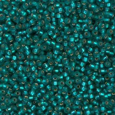 Miyuki 11/0 Seed Beads - 11-2425F - Matte Transparent Teal