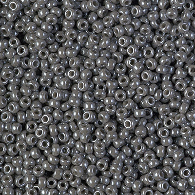 Miyuki 11/0 Seed Beads - 11-2479 - Opaque Smoke Luster