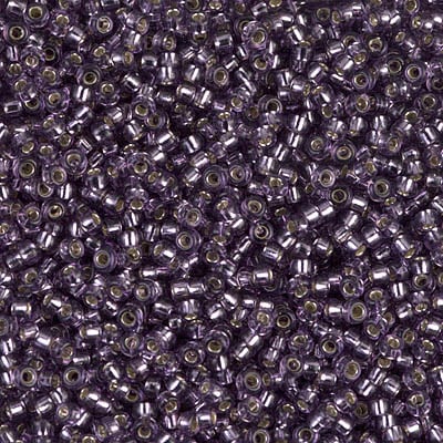 Miyuki 11/0 Seed Beads - 11-024 - Silver Lined Lavender