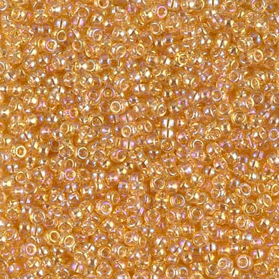 Miyuki 11/0 Seed Beads - 11-251 - Light Gold Crystal AB