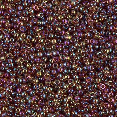 Miyuki 11/0 Seed Beads - 11-257 - Transparent Topaz AB