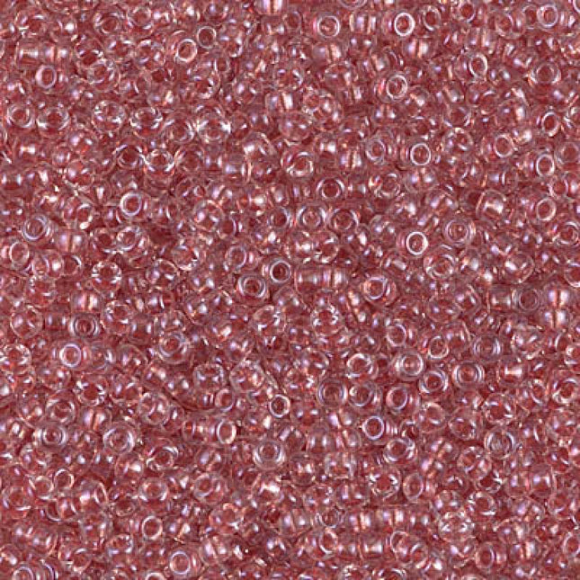 Miyuki 11/0 Seed Beads - 11-2601 - Sparkling Antique Rose Lined Crystal