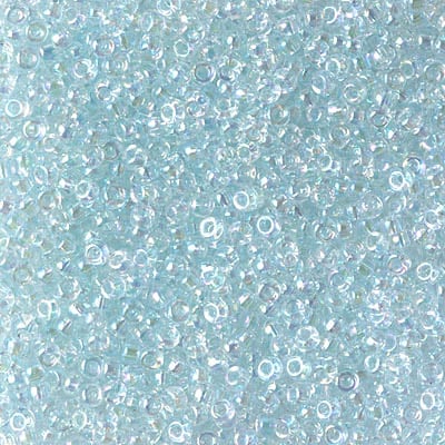 Miyuki 11/0 Seed Beads - 11-269L - Light Ice-Blue Lined Crystal AB