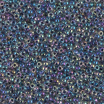 Miyuki 11/0 Seed Beads - 11-283 - Variegated Blue Lined Crystal AB
