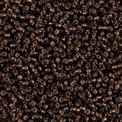 Miyuki 11/0 Seed Beads - 11-029 - Silver Lined Root Beer