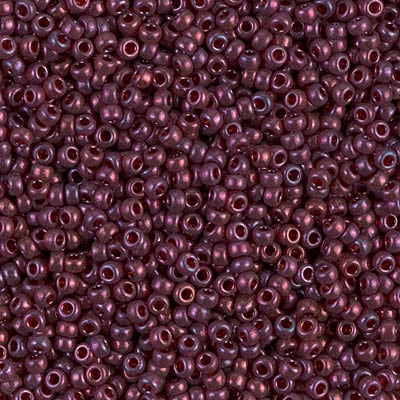 Miyuki 11/0 Seed Beads - 11-313 - Cranberry Gold Luster