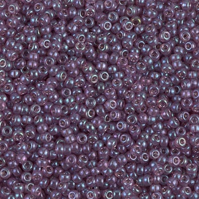 Miyuki 11/0 Seed Beads - 11-318 - Dk Amethyst Gold Luster
